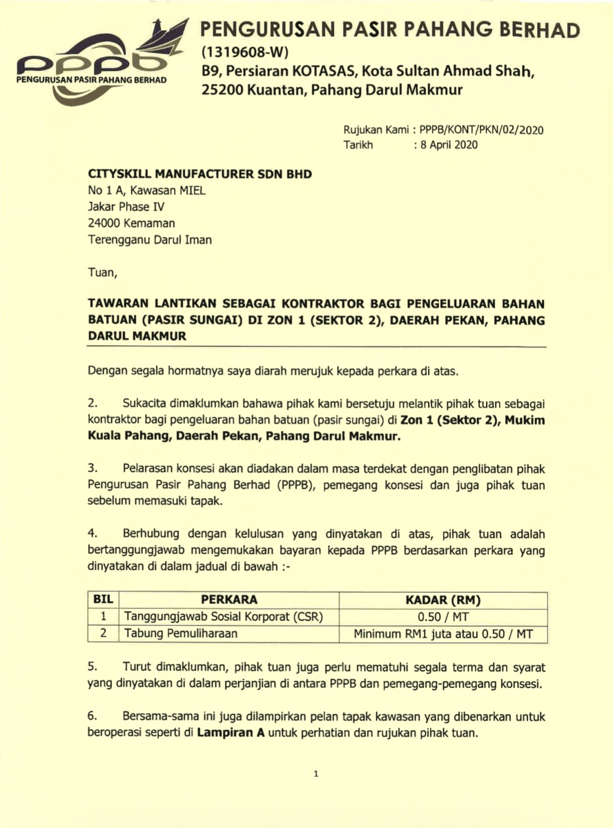 Permits Medan Mutiara